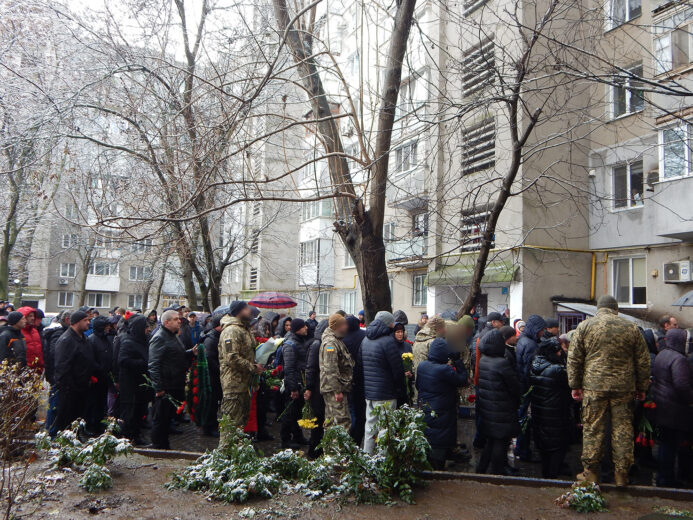 В Южному попрощалися з загиблим на війні Захисником України Олексієм Бойко