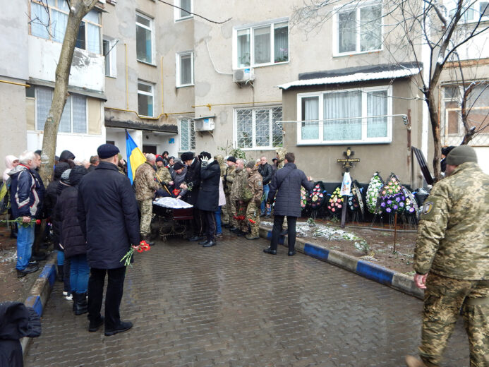 В Южному попрощалися з загиблим на війні Захисником України Олексієм Бойко