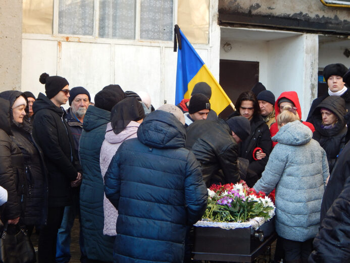 В Южному попрощалися з загиблим на війні Захисником України Олексієм Бойко