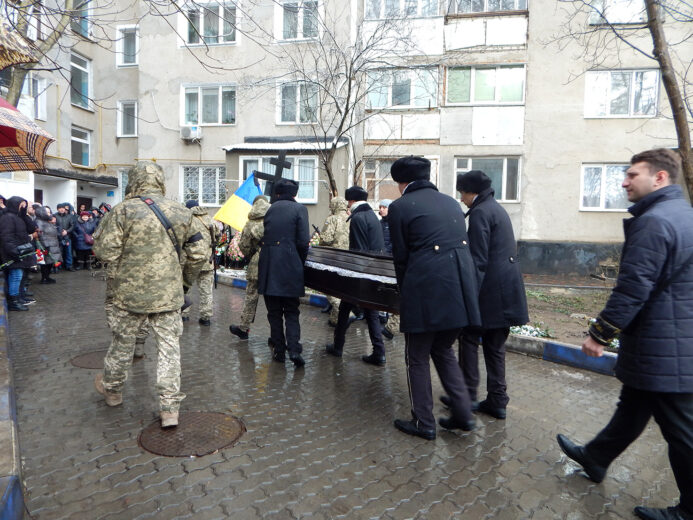 В Южному попрощалися з загиблим на війні Захисником України Олексієм Бойко