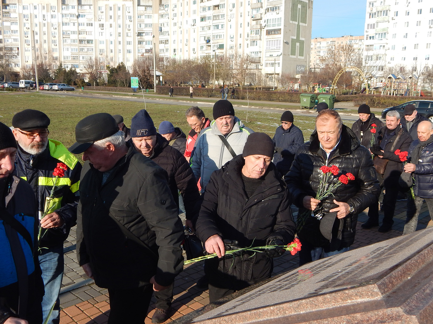 В Южному вшанували пам'ять ліквідаторів наслідків аварії на ЧАЕС