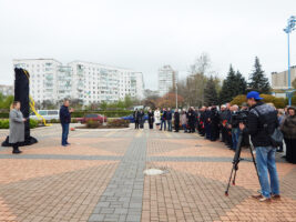 В Южному відбувся мітинг-реквієм з нагоди 37-ї річниці Чорнобильської катастрофи